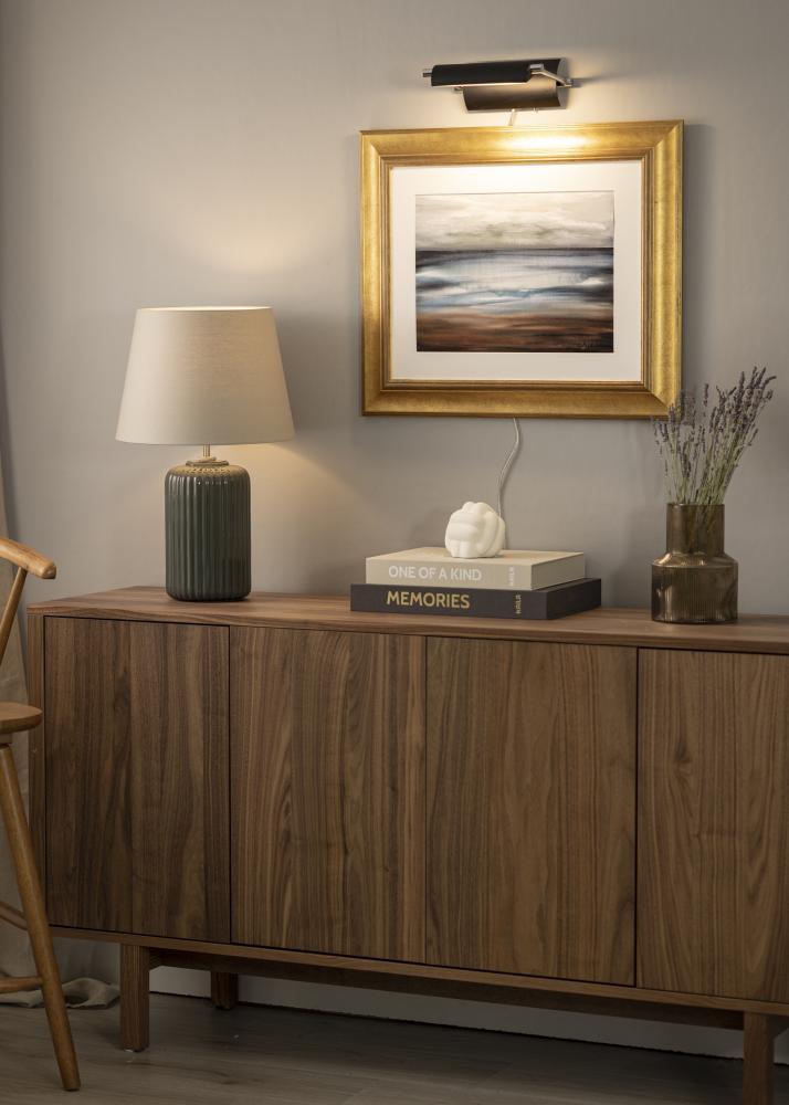 Åmål V787 LED iluminación para marco 22 cm - Negro