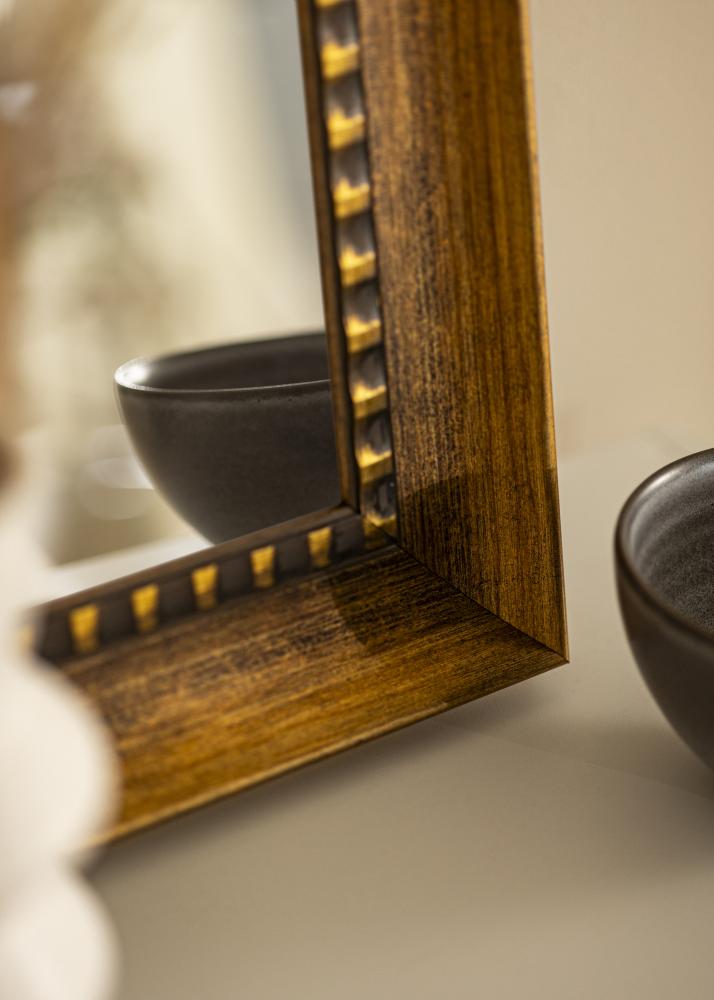 Espejo Camden Dorado - Tamaño personalizable