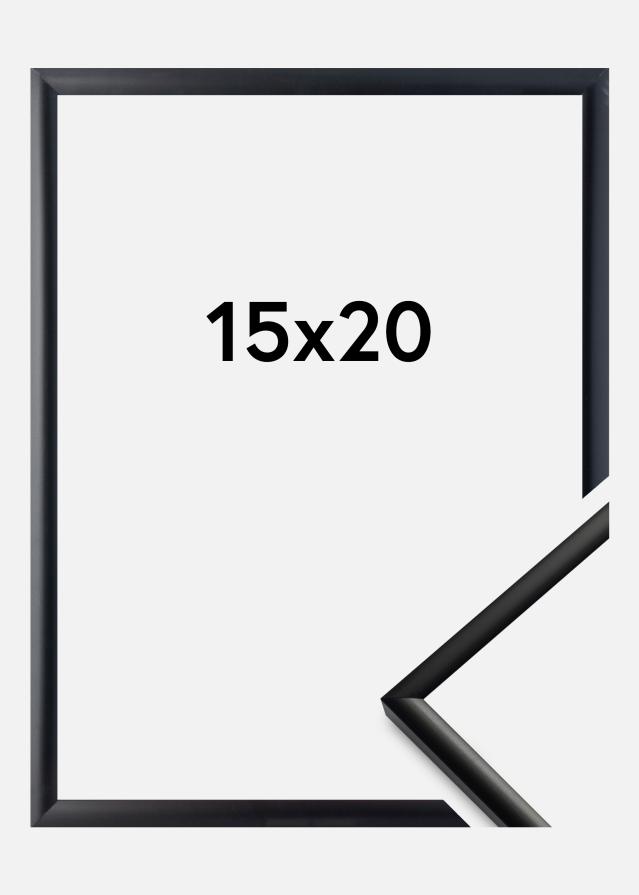 Marco New Lifestyle Vidrio acrílico Negro mate 15x20 cm