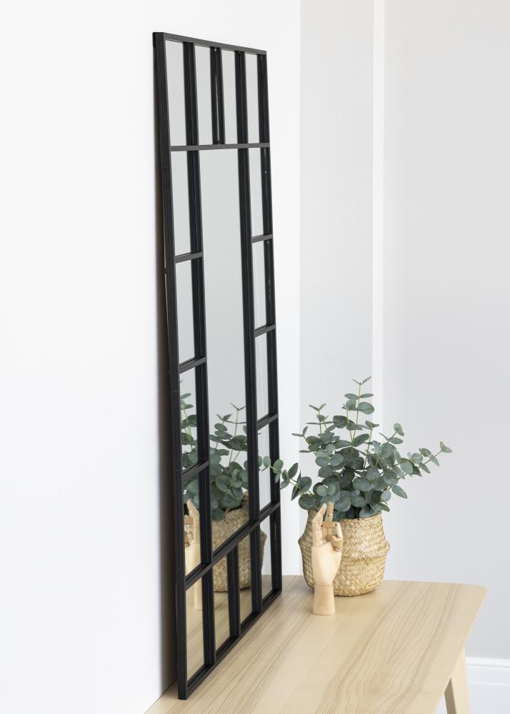 KAILA Espejo Window - Negro 80x120 cm