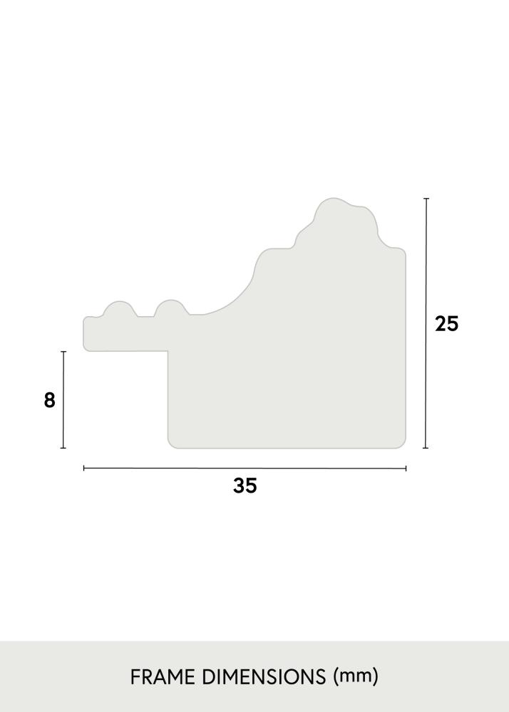 Marco Boda Cobre - Tamaño personalizable