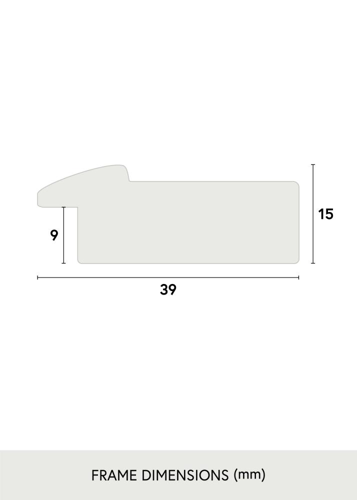 Espejo Färila Naranja - Tamaño personalizable