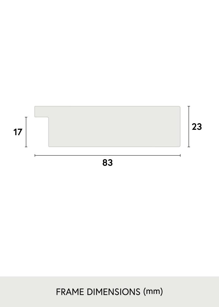 Marco Högsjö Blanco - Tamaño personalizable