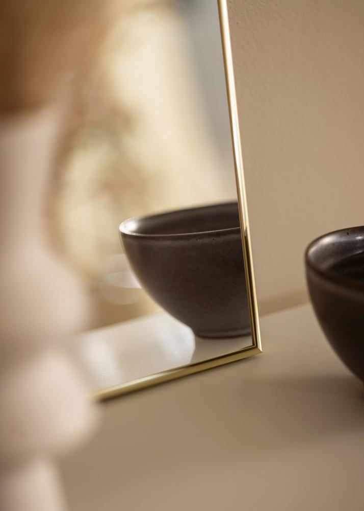 Espejo Ibiza Dorado - Tamaño personalizable