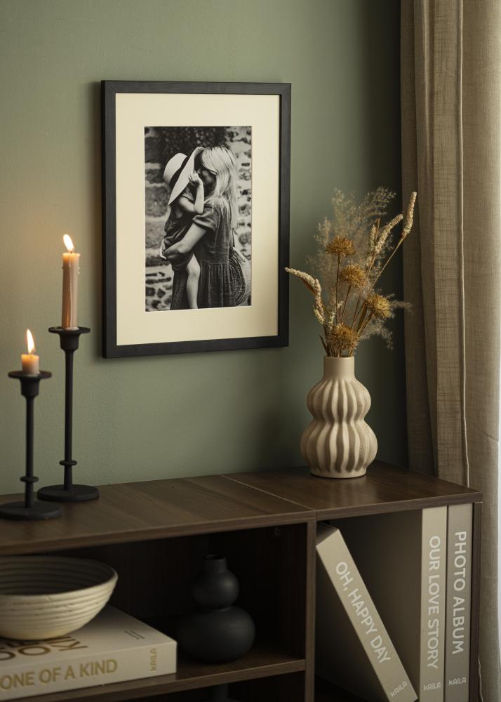 Paspartú Antique White (Borde interior blanco) 13x18 cm (8x11,5)