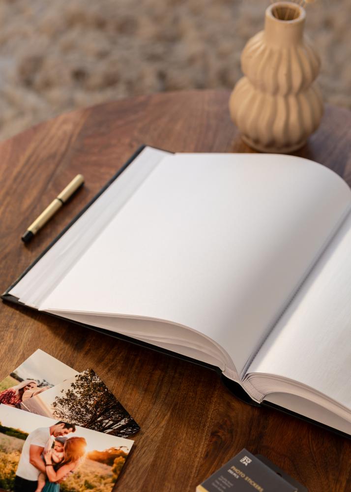 Classico Álbum Negro - 32x34 cm (100 Páginas blancas / 50 hojas)