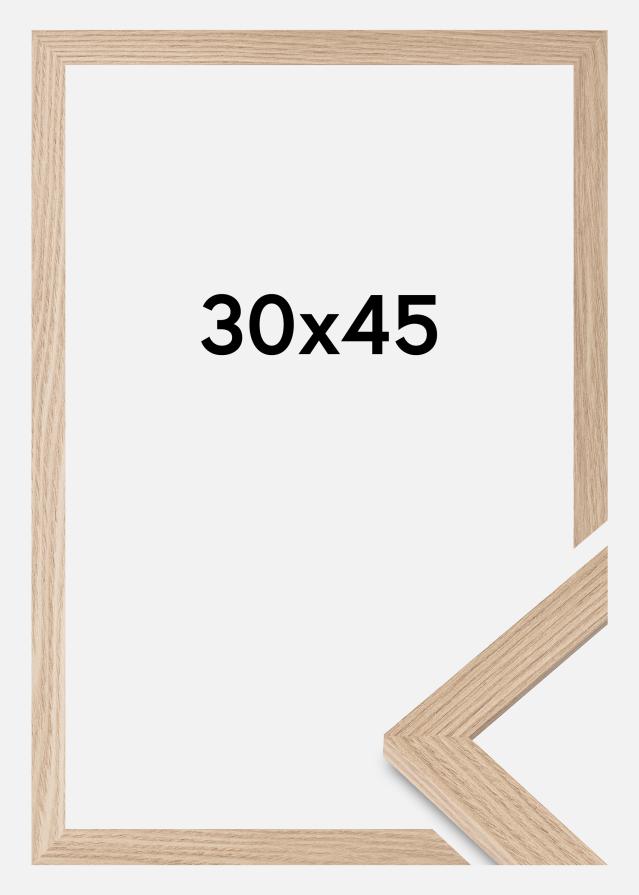 Marco BGA Classic Vidrio acrílico Roble 30x45 cm