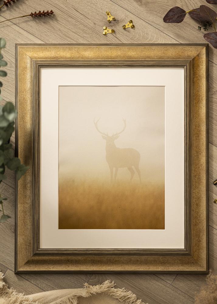 Marco Belfast Plateado oscuro - Tamaño personalizable