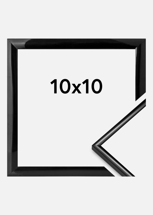 Marco New Lifestyle Vidrio acrílico Negro 10x10 cm