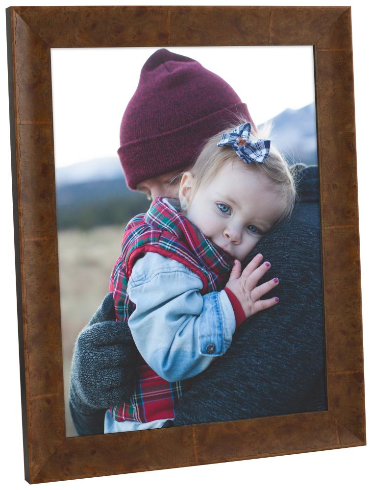 Marco Ribe Ljusbrun Chapeado de brezo - Tamaño personalizable