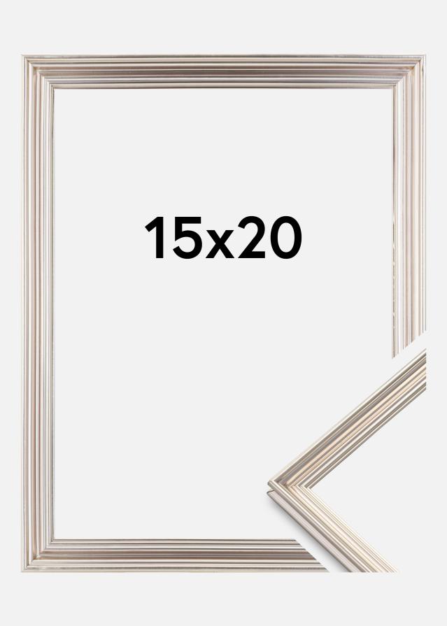 Marco Verona Plateado 15x20 cm