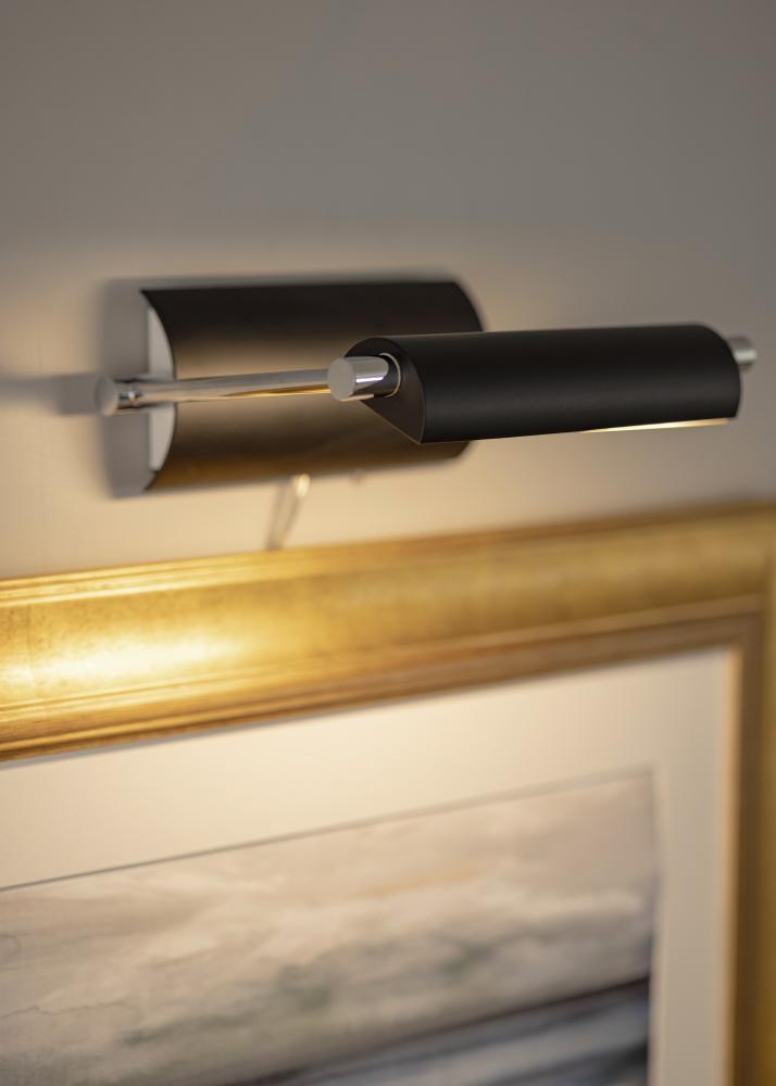 Åmål V787 LED iluminación para marco 22 cm - Negro