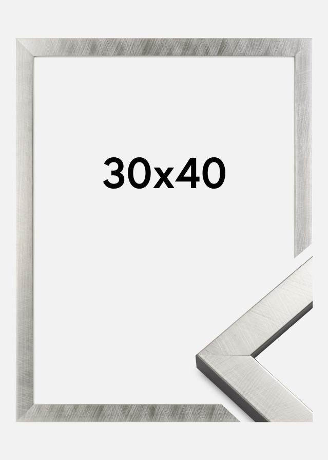 Marco Uppsala Plateado 30x40 cm