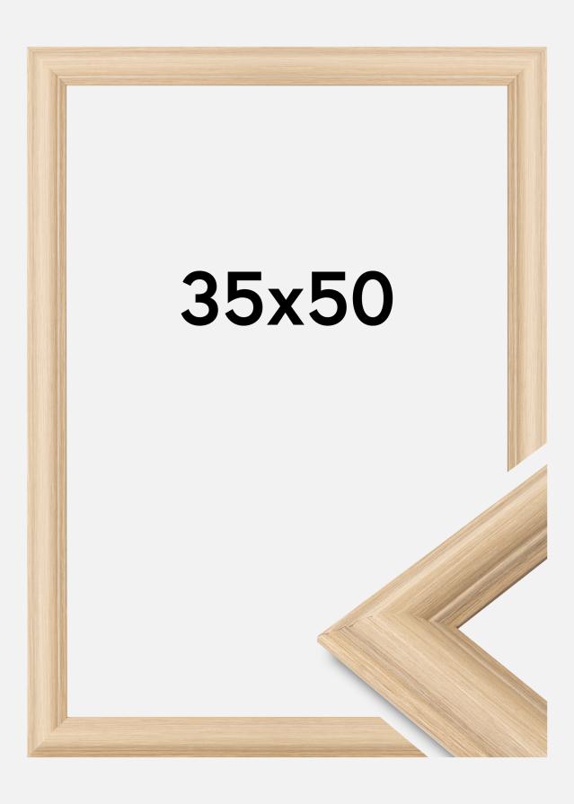 Marco Västkusten Vidrio acrílico Roble 35x50 cm