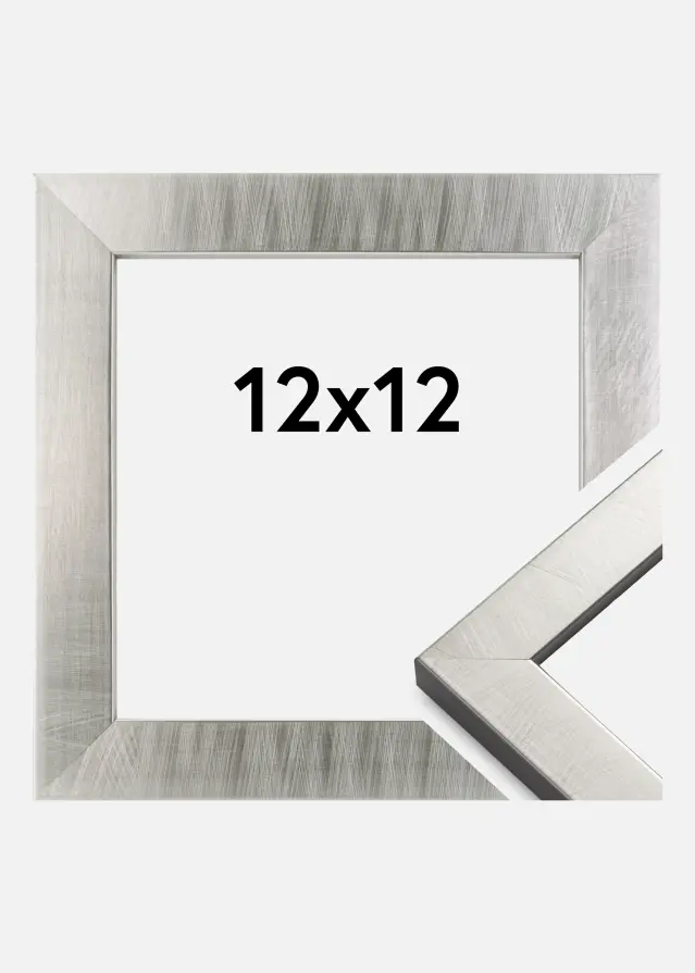 Marco Uppsala Plateado 12x12 cm