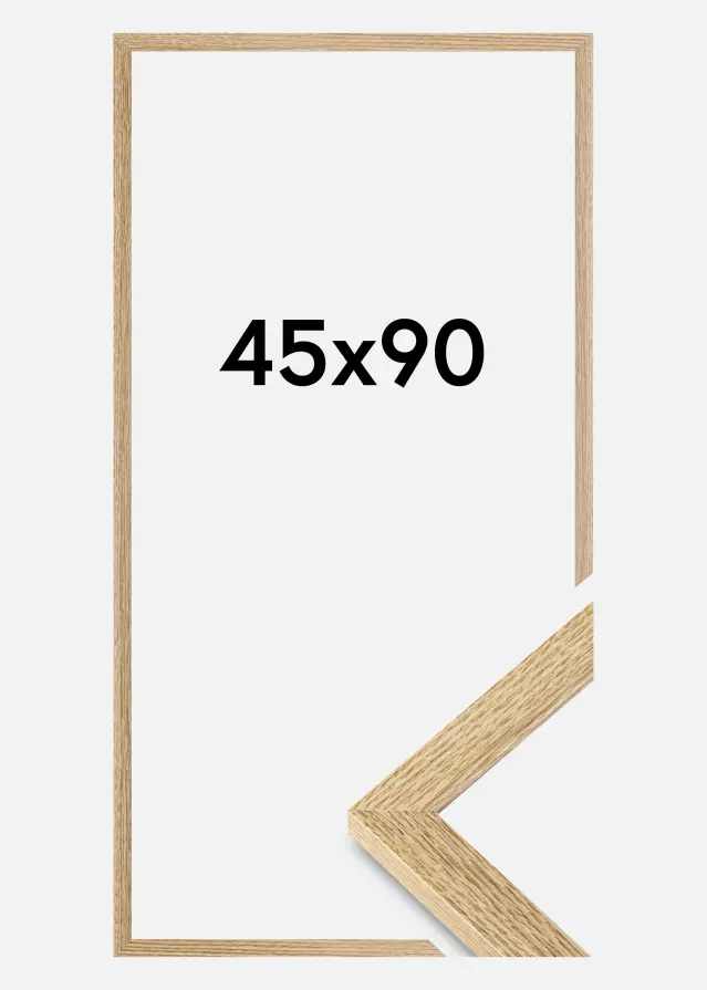 Marco Selection Acrílico Roble 45x90 cm