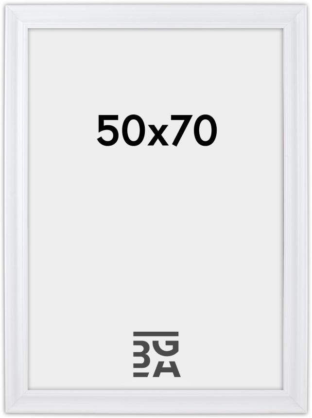 Marco Charleston Blanco 50x70 cm