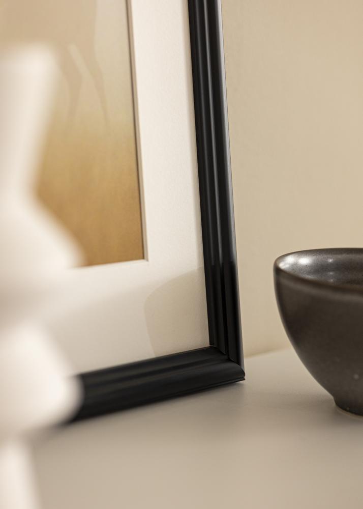 Marco Siljan Vidrio acrílico Negro 28x35 cm