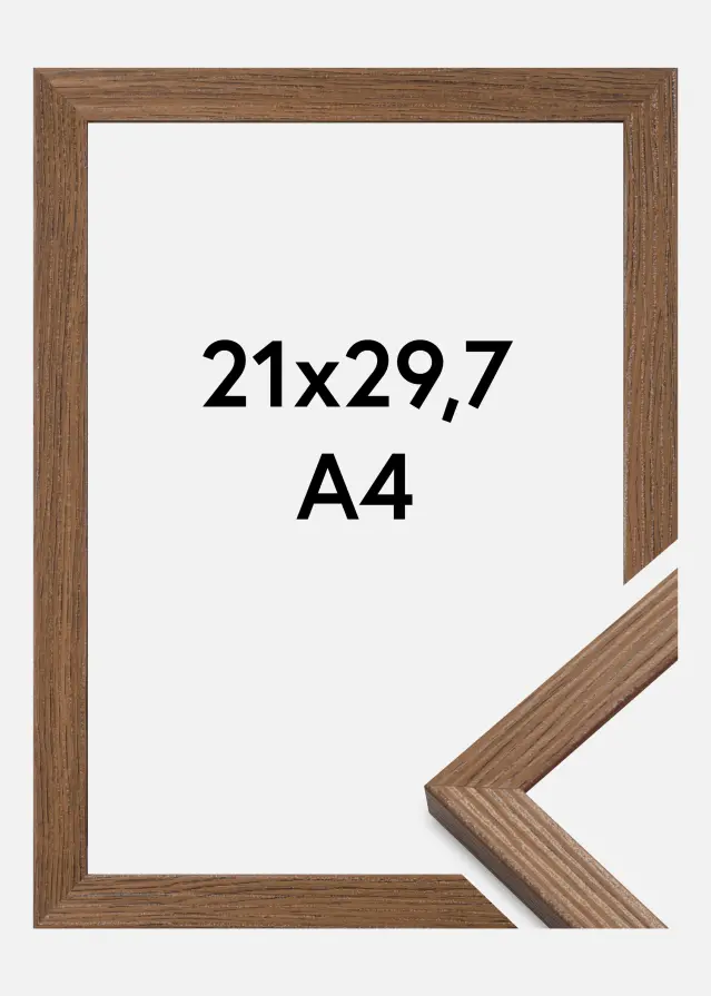 Marco Fiorito Vidrio acrílico Roble oscuro 21x29,7 cm (A4)