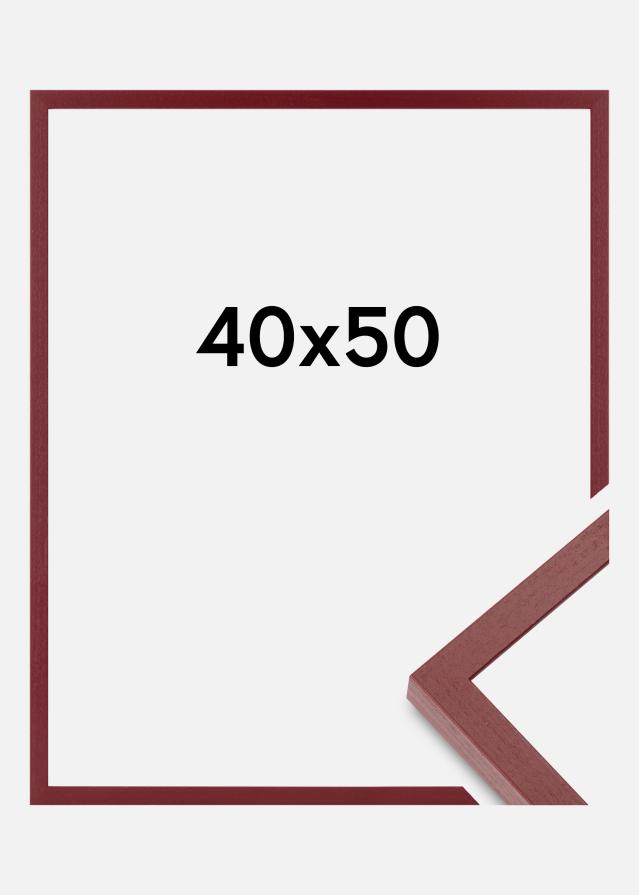 Colorful Vidrio acrílico Rojo 40x50 cm