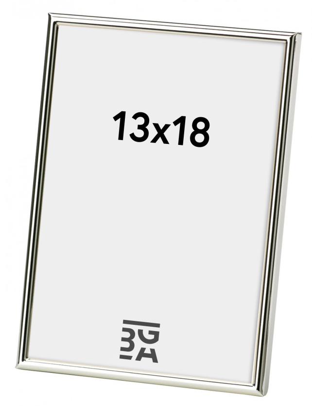 Marco Chloe Acabado Brillante Plateado 13x18 cm
