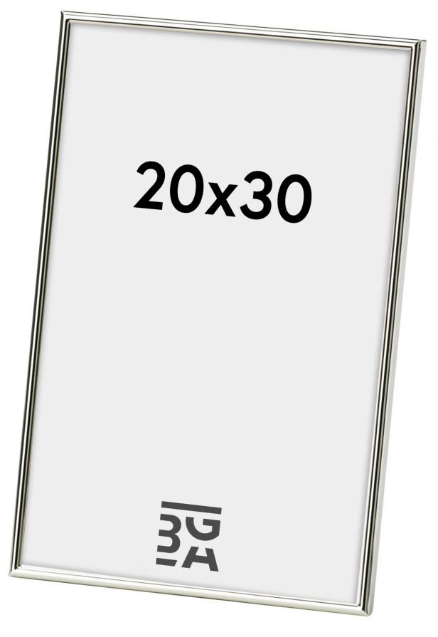 Marco Chloe Plateado 20x30 cm