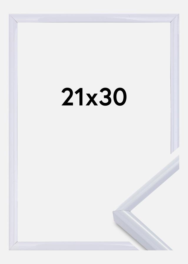 Marco Victoria Vidrio acrílico Blanco 21x30 cm