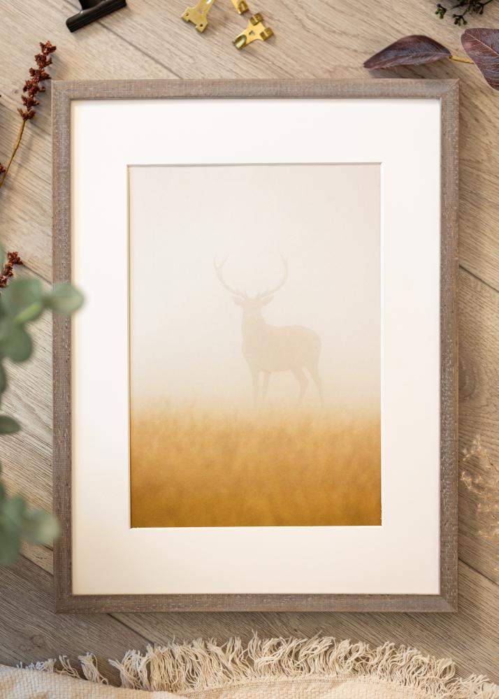 Marco Ares Vidrio Acrílico Gris 20x30 cm