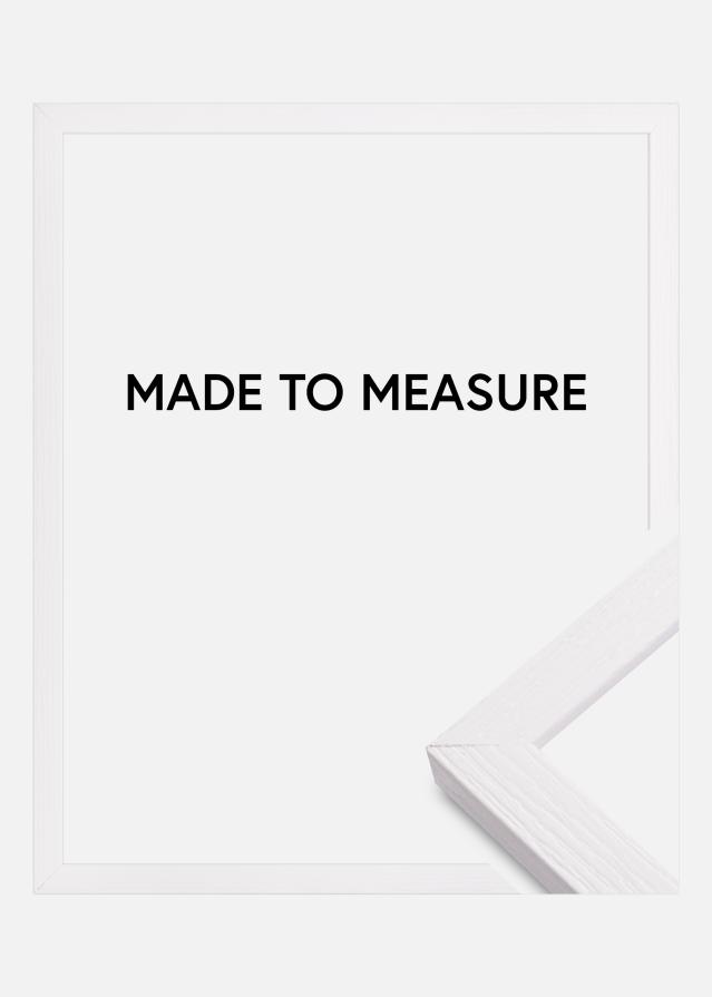 Marco Devon Blanco - Tamaño personalizable