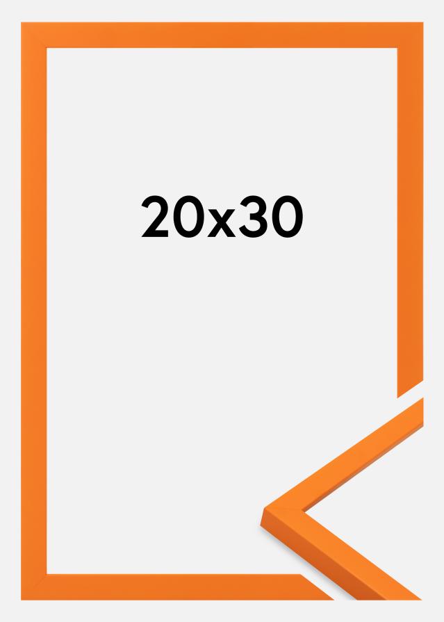 Marco Kent Vidrio acrílico Naranja 20x30 cm