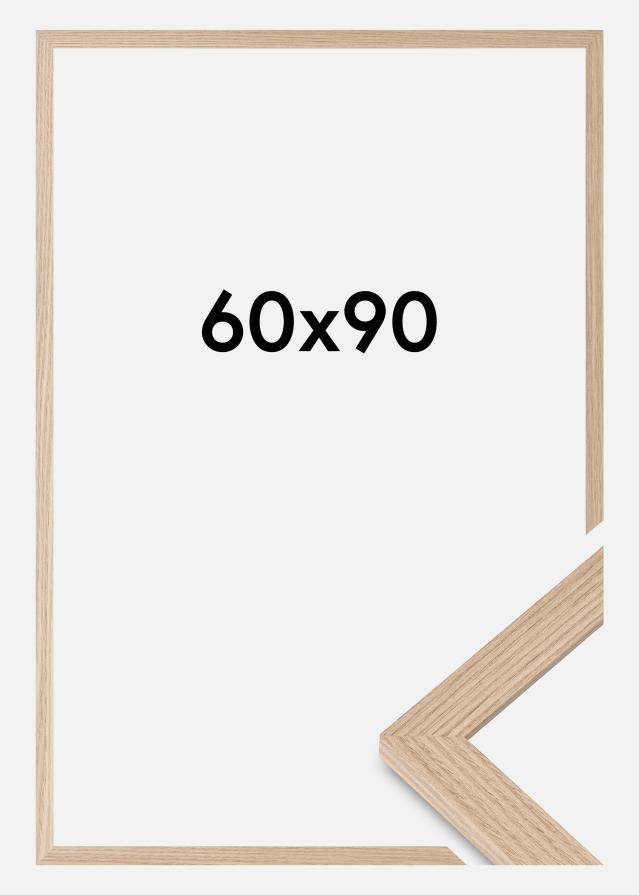 Marco BGA Classic Vidrio acrílico Roble 60x90 cm