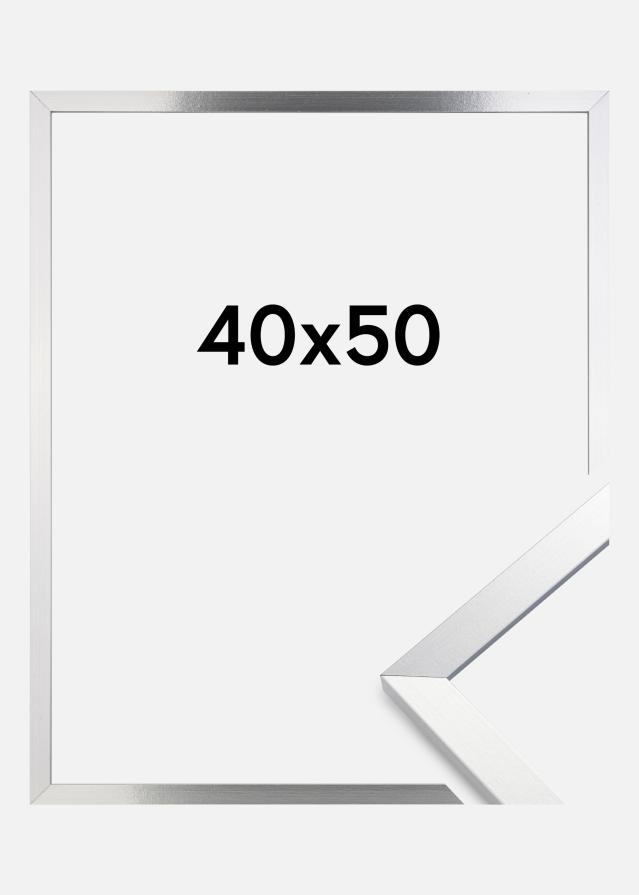 Marco Trendy Plateado 40x50 cm