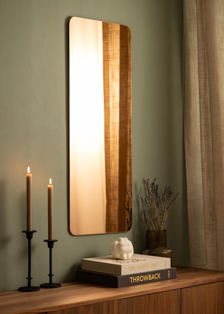 KAILA Espejo Rectangle Rose Gold 40x100 cm