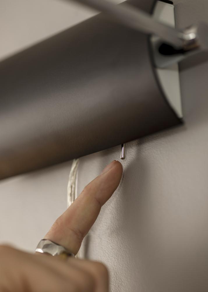 Åmål V787 LED iluminación para marco 22 cm - Negro