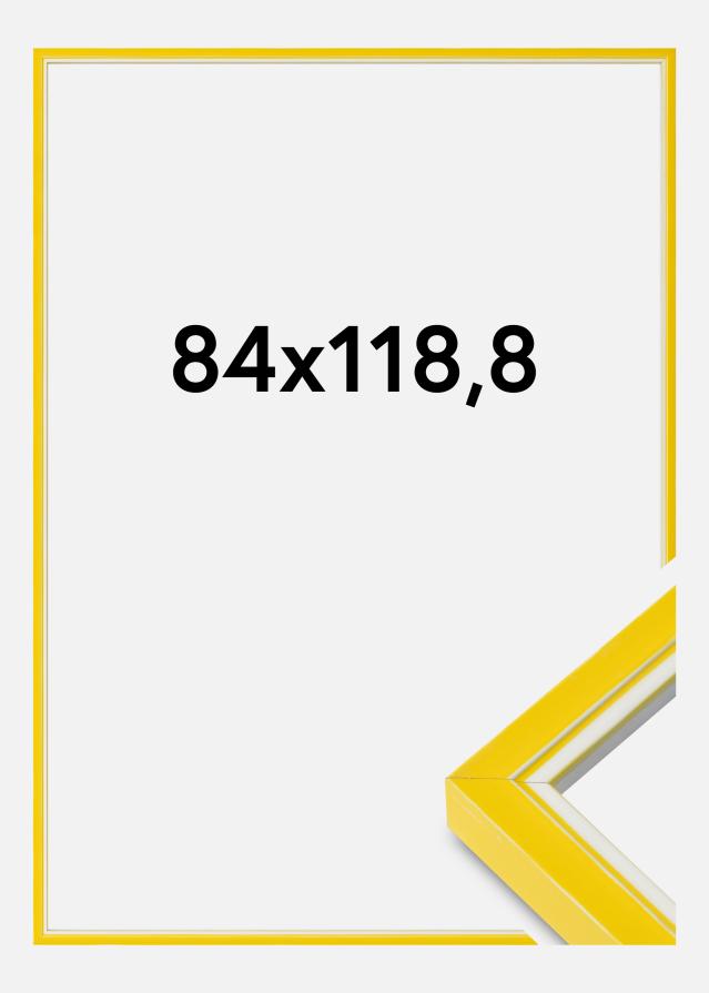 Marco Diana Vidrio acrílico Amarillo 84,1x118,9 cm (A0)