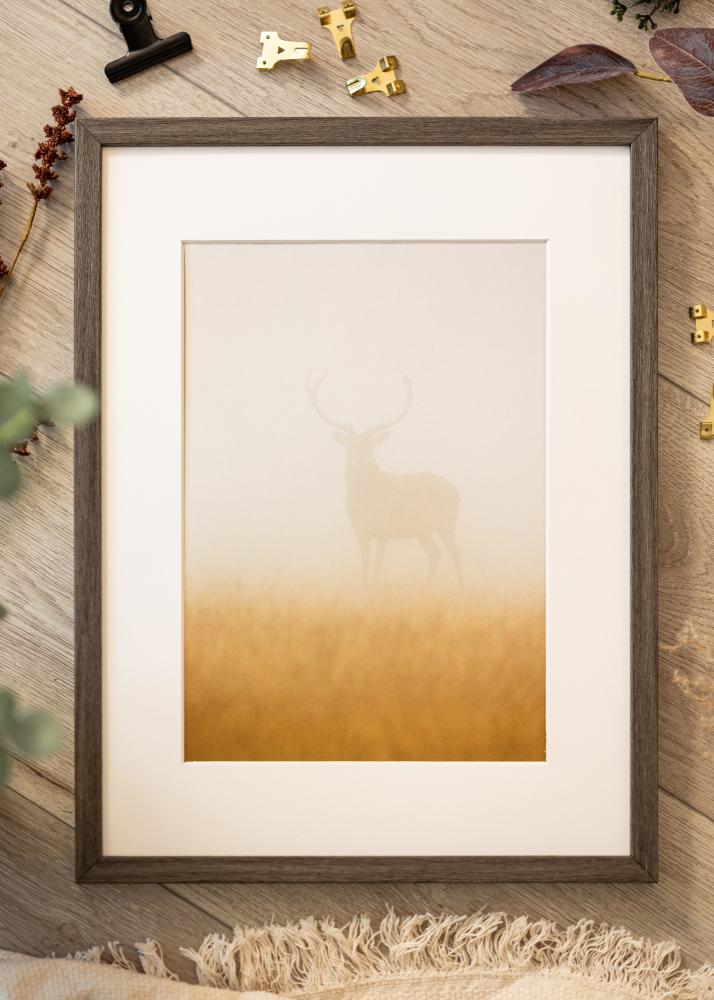 Marco Ares Vidrio Acrílico Grey Oak 20x25 cm