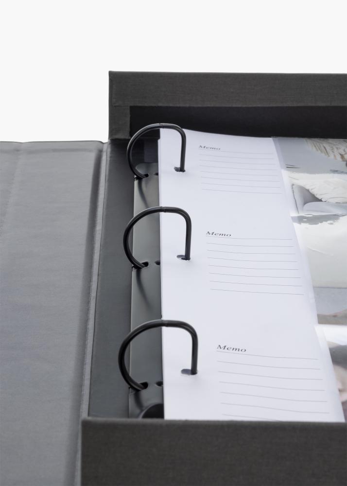 KAILA MEMORIES Black XL - Coffee Table Photo Álbum - 60 Fotos formato 11x15 cm