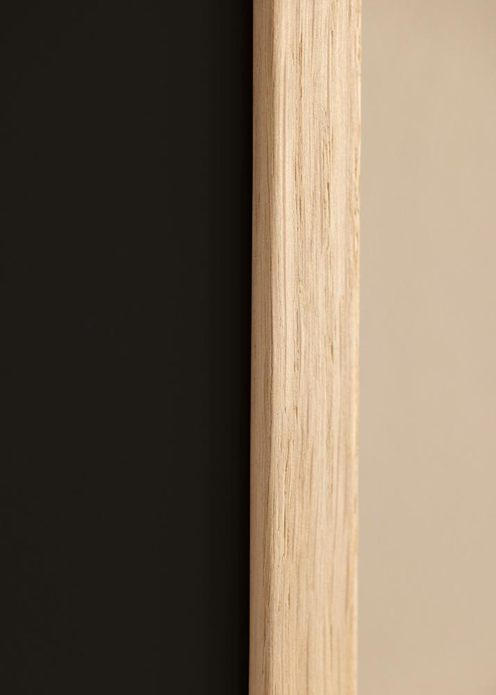 Marco Edsbyn Roble 20x30 cm - Paspartú Negro 15x21 cm (A5)