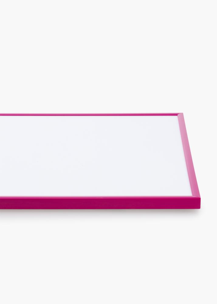 Marco New Lifestyle Rosa oscuro 70x100 cm - Paspartú Negro 24x36 inches