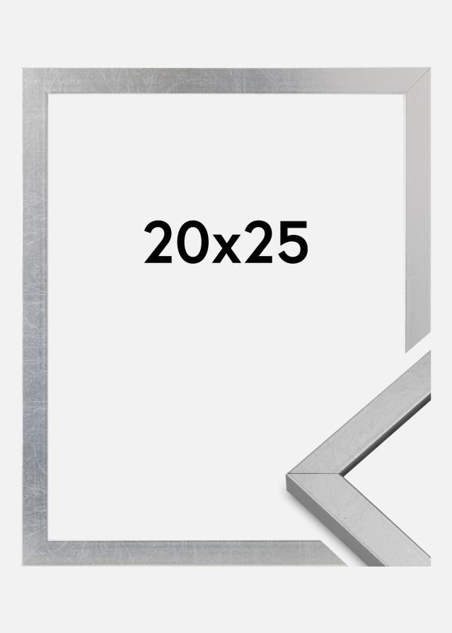 Marco Minerva Vidrio acrílico Plateado 20x25 cm
