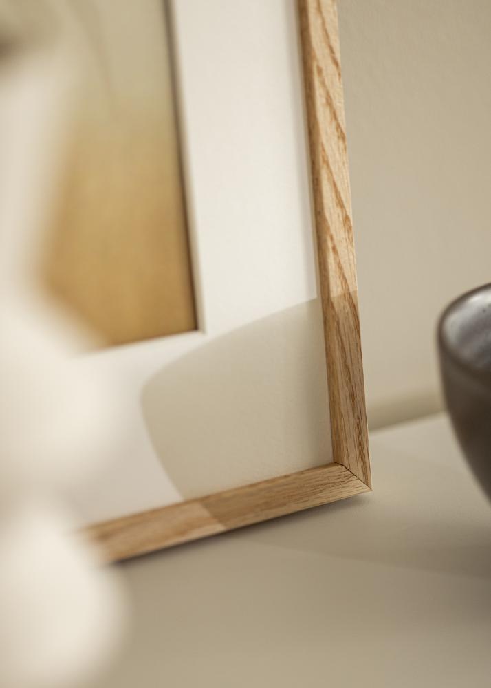 Marco E-Line Vidrio acrílico Roble 50x50 cm