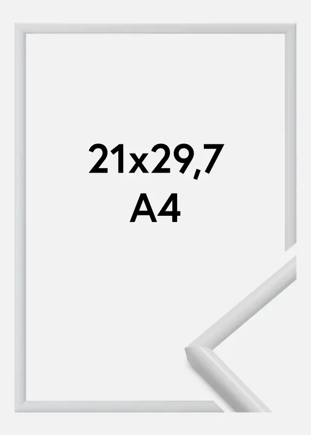 Marco Galeria Blanco 21x29,7 cm (A4)