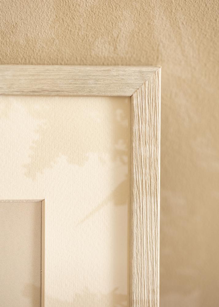 Marco Ares Vidrio Acrílico White Oak 20x30 cm