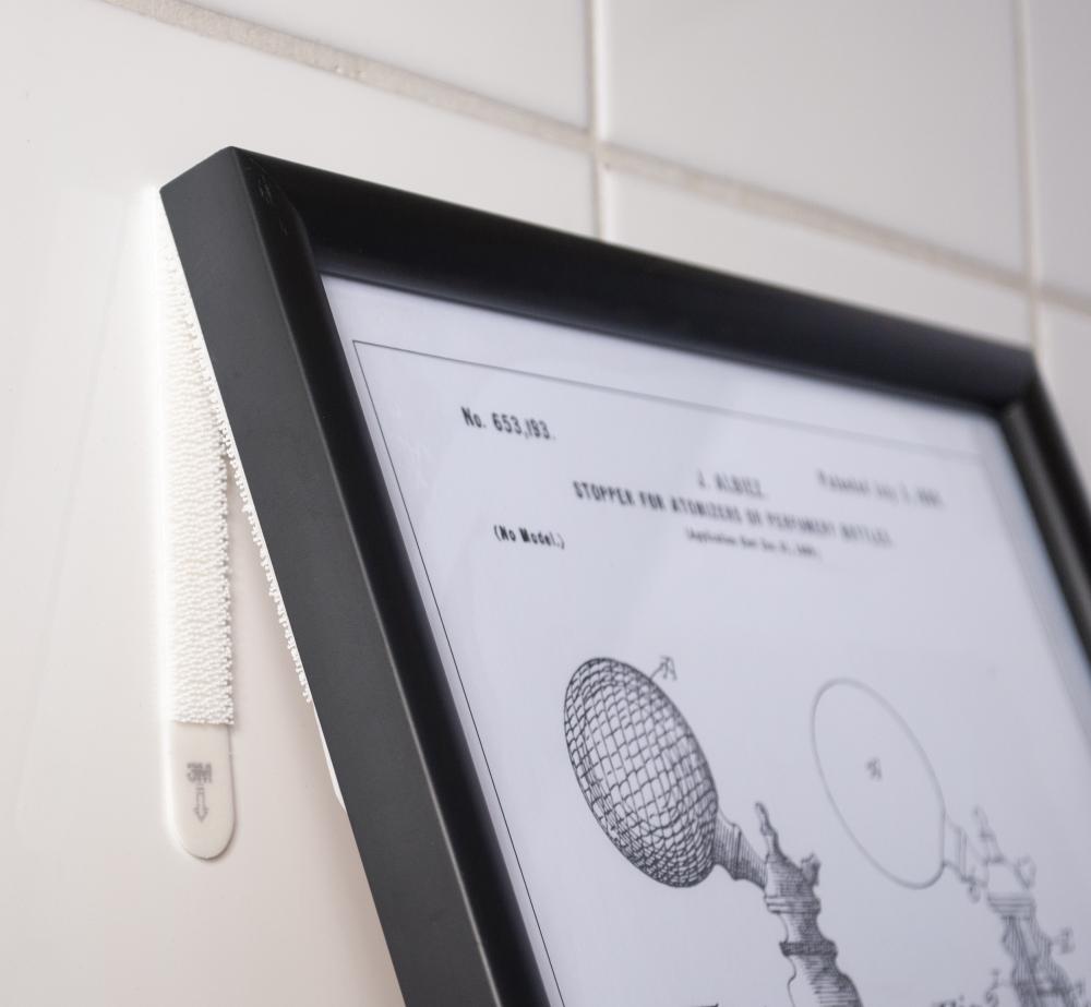 3M Command Narrow Tiras para cuadros Blanco - 5 kg