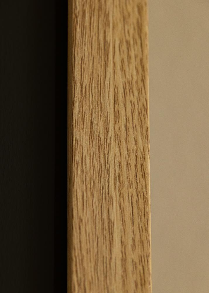 Marco Selection Roble 70x100 cm - Paspartú Negro 62x93 cm