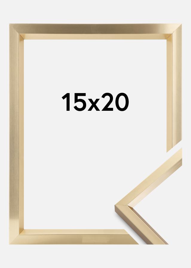 Marco Steel Style Dorado 15x20 cm