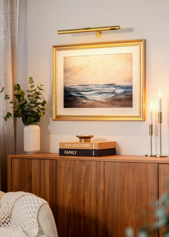 KAILA Halo Iluminación para Cuadros a Batería 50 cm - Oro