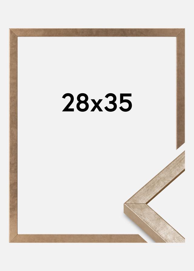 Marco Ares Vidrio Acrílico Latón 28x35 cm