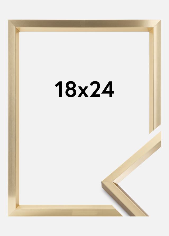 Marco Steel Style Dorado 18x24 cm