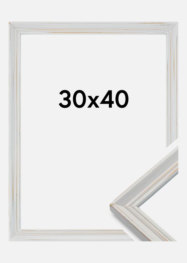 Marco Vintage Home Blanco 30x40 cm